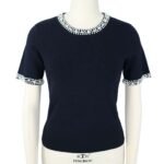 Black Pearl - Embellished Knitted Pullover — Women's Knit Pullover (View 1/4) | ISLELITE Custom Knitwear Manufacturer
